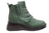 【インコルジェ8331 グリーン】くしゅくしゅサイドゴアショートブーツ