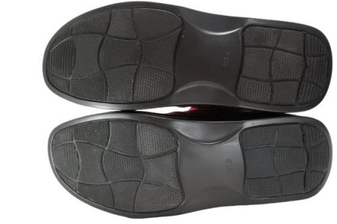 【インコルジェ8331 レッド】くしゅくしゅサイドゴアショートブーツ