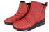 【インコルジェ8331 レッド】くしゅくしゅサイドゴアショートブーツ
