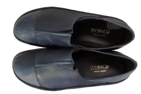 【インコルジェ8409 ネイビー】カジュアルコンフォートシューズ