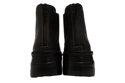 【インコルジェ 8438 ダークブラウン】本革カジュアルサイドゴアブーツ