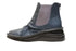【インコルジェ 8438 ネイビー】本革カジュアルサイドゴアブーツ