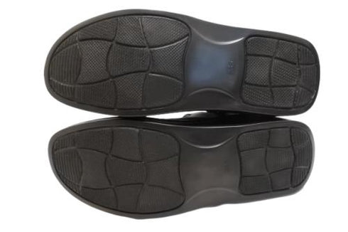 【インコルジェ 8468 ブラック】本革クロスベルトカジュアルショートブーツ