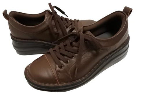 【インコルジェ 8480 ダークブラウン】スポーティースニーカー