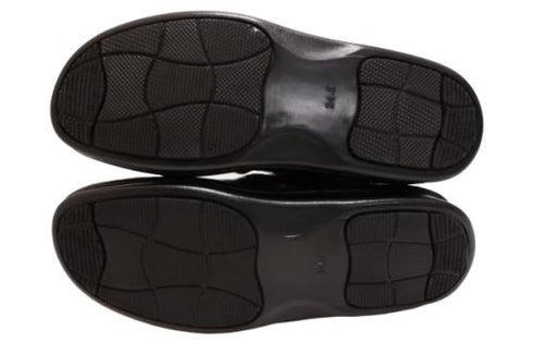 【インコルジェ 8522 ブラック】サイドゴアショートブーツ