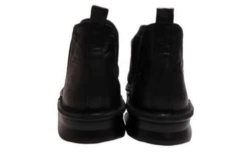 【インコルジェ 8522 ブラック】サイドゴアショートブーツ