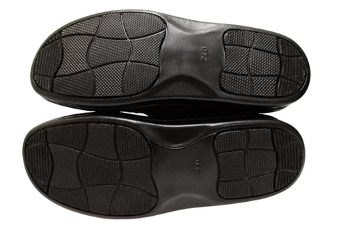 【インコルジェ 8522 ネイビー】サイドゴアショートブーツ