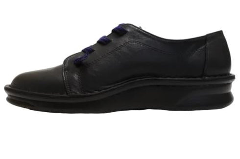 【インコルジェ8549 ブラック】ローヒールスニーカー