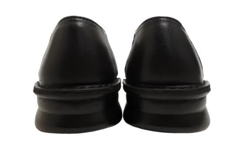 【インコルジェ8549 ブラック】ローヒールスニーカー