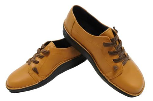 【インコルジェ8549 キャメル】ローヒールスニーカー