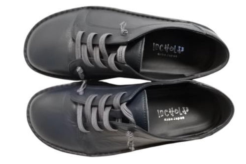 【インコルジェ8549 ダークネイビー】ローヒールスニーカー