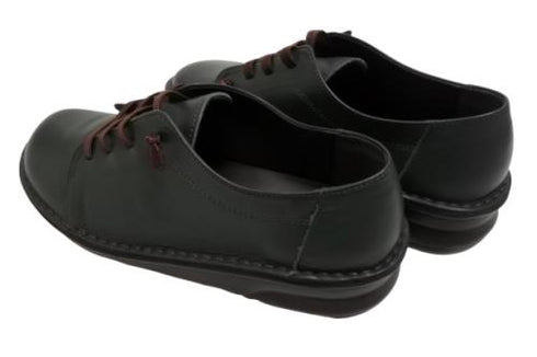 【インコルジェ8549 グリーン】ローヒールスニーカー