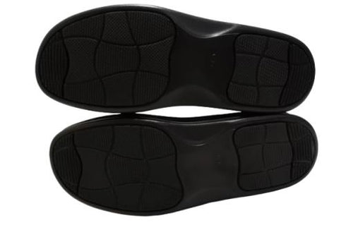 【インコルジェ 8553 ダークブラウン】サイドゴアローヒールスリッポン