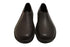 【インコルジェ 8553 ダークブラウン】サイドゴアローヒールスリッポン