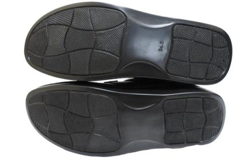 【インコルジェ8748 ブラック】ソフトレザーベルトブーツ