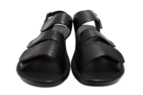 【インコルジェ 8806 ブラック】バックストラップコンフォートサンダル