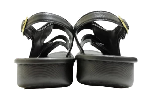 【インコルジェ 8806 ブラック】バックストラップコンフォートサンダル