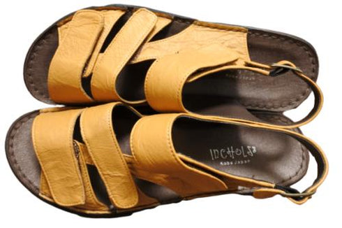 【インコルジェ 8806 キャメル】バックストラップコンフォートサンダル