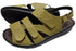 【インコルジェ 8806 カーキ】バックストラップコンフォートサンダル