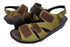 【インコルジェ 8806 カーキ】バックストラップコンフォートサンダル