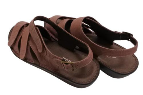 【インコルジェ 8806 ワイン】バックストラップコンフォートサンダル