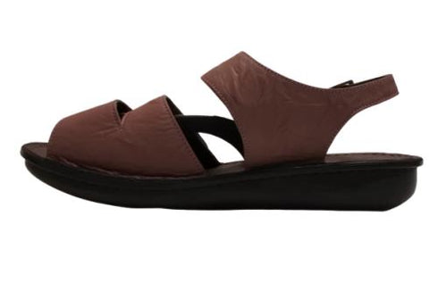 【インコルジェ 8806 ワイン】バックストラップコンフォートサンダル