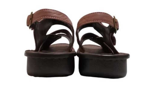 【インコルジェ 8806 ワイン】バックストラップコンフォートサンダル