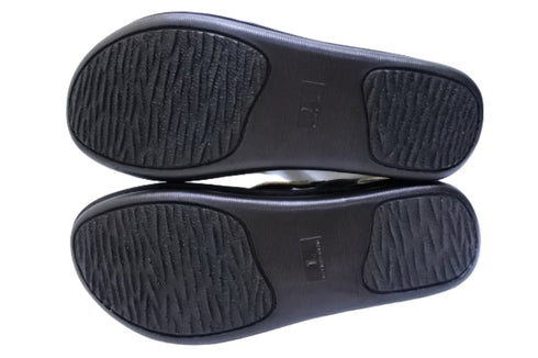 【インコルジェ 8824 カーキ】ダブルクロスべっぴんサンダル