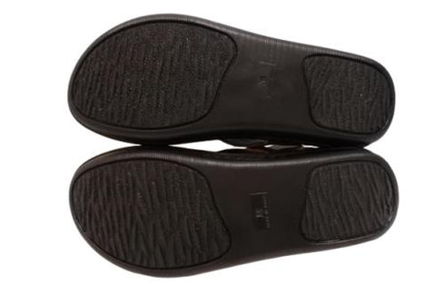 【インコルジェ 8824 ライトブラウン】ダブルクロスべっぴんサンダル