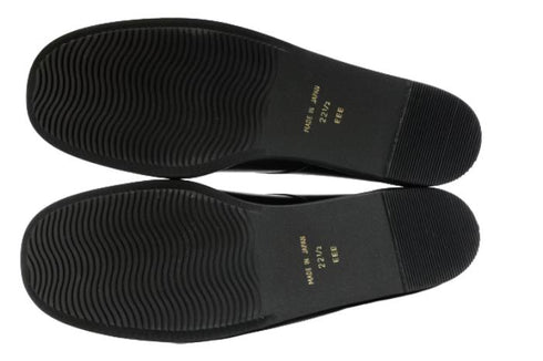 【…AShiOtO A1536 ブラック】超軽量国産牛革マニッシュシューズ モデルサイズ