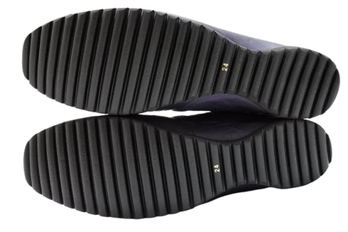 【…AShiOtO A1540 パープル】本革超軽量ゴムストラップシューズ