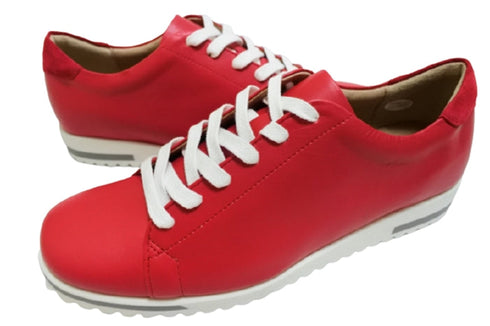 【…AShiOtO A1541 レッド】超軽量 国産レザースニーカー