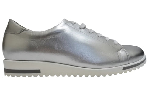 【…AShiOtO A1541 シルバー】超軽量 国産レザースニーカー