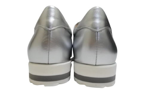 【…AShiOtO A1541 シルバー】超軽量 国産レザースニーカー