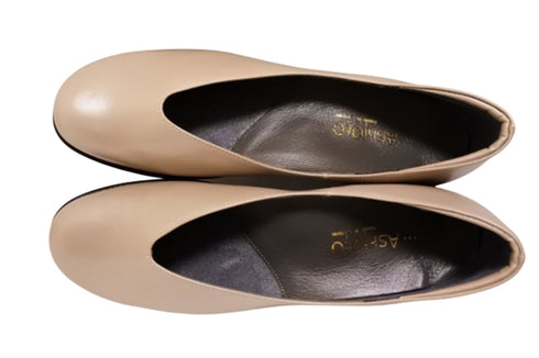 【…AShiOtO A2009 ベージュメタリック】超軽量 国産レザーシューズ