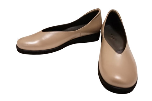 【…AShiOtO A2009 ベージュメタリック】超軽量 国産レザーシューズ