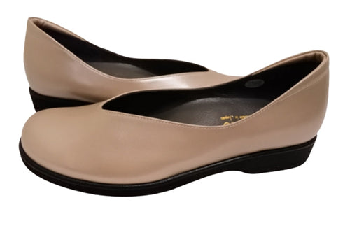 【…AShiOtO A2009 ベージュメタリック】超軽量 国産レザーシューズ