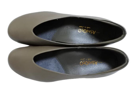 【…AShiOtO A2009 グレー】超軽量 国産レザーシューズ