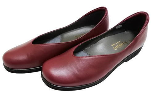 【…AShiOtO A2009 ワイン】超軽量 国産レザーシューズ