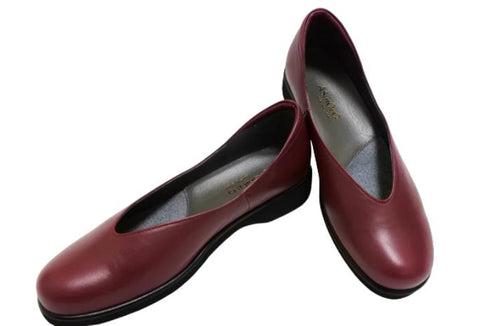 【…AShiOtO A2009 ワイン】超軽量 国産レザーシューズ