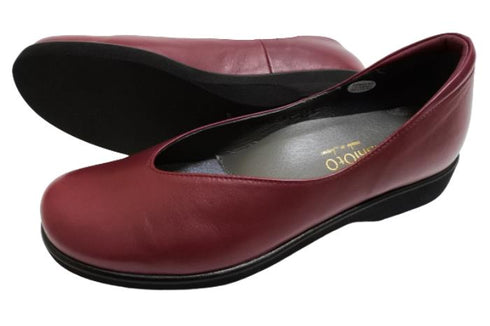 【…AShiOtO A2009 ワイン】超軽量 国産レザーシューズ