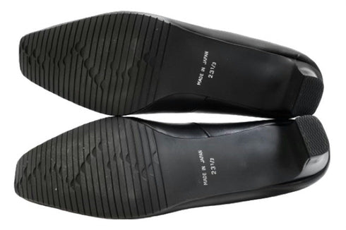 【…AShiOtO A2501 ブラック】仕事履きに最適!超軽量国産らくちんレザーパンプス