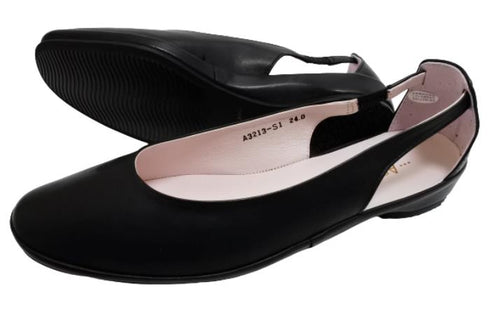 【…AShiOtO A3213 ブラック】超軽量 約110gの本革シューズ