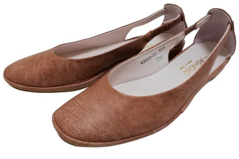 【…AShiOtO A3213 ブラウン】超軽量 約110gの本革シューズ