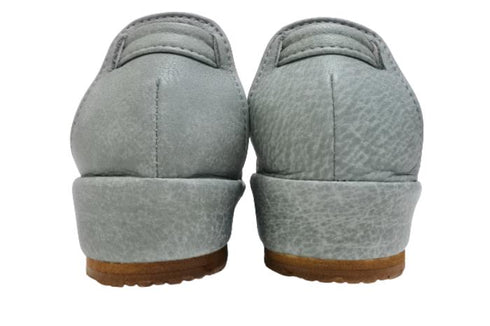 【…AShiOtO A3213 グレー】超軽量 約110gの本革シューズ