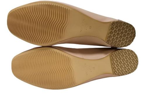 【…AShiOtO A3233 ピンクエナメル】超軽量 約110g 牛革ボロネーゼバレエパンプス