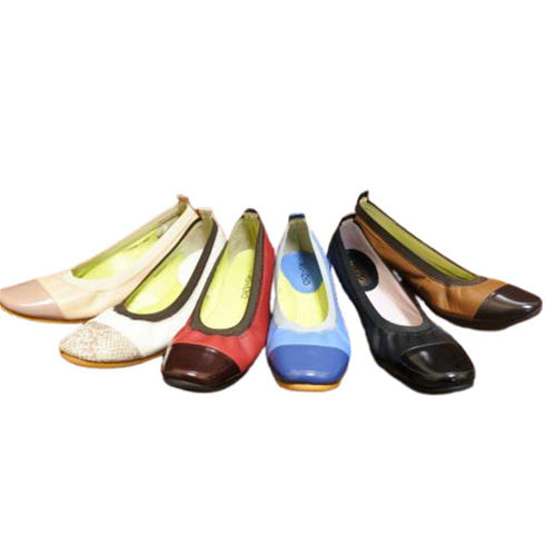 【…AShiOtO A3233 ホワイトシルバー】超軽量 約110g 牛革ボロネーゼバレエパンプス