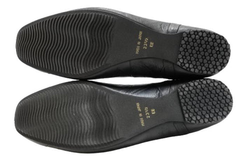 【…AShiOtO A3245 ブラック】超軽量 通気性抜群の牛革メッシュシューズ