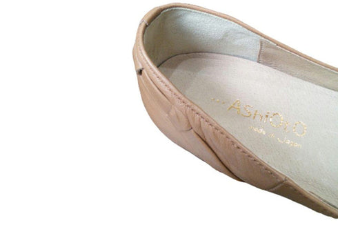 【…AShiOtO A3245 ブラウン】超軽量 通気性抜群の牛革メッシュシューズ