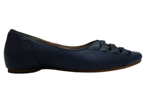 【…AShiOtO A3245 ネイビー】超軽量 通気性抜群の牛革メッシュシューズ